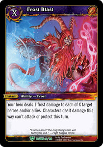 Frost Blast - Crown of the Heavens