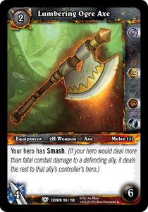 Lumbering Ogre Axe - Crown of the Heavens