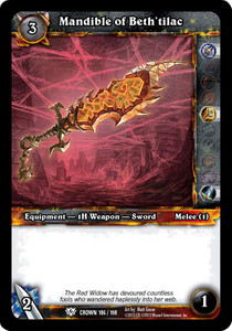 Mandible of Beth'tilac - Crown of the Heavens