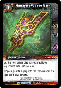 Miniature Voodoo Mask - Crown of the Heavens