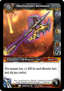 Skullstealer Greataxe - Crown of the Heavens