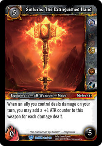 Sulfuras, The Extinguished Hand - Crown of the Heavens
