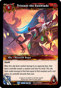 Tristani the Sunblade - Crown of the Heavens