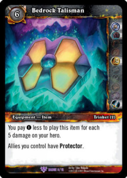 Bedrock Talisman - Badge of Justice