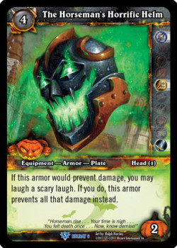 The Horseman's Horrific Helm - Holiday Promos