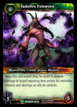 Jadefire Felsworn - Champion Decks