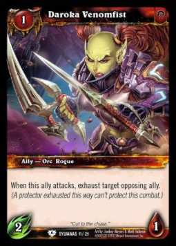 Daroka Venomfist - Champion Decks