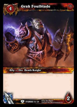 Grak Foulblade - Champion Decks