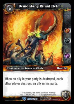 Demonfang Ritual Helm - Champion Decks
