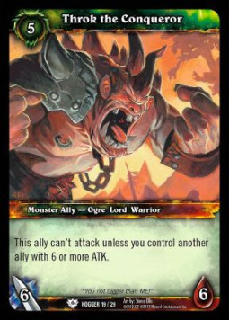 Throk the Conqueror - Champion Decks