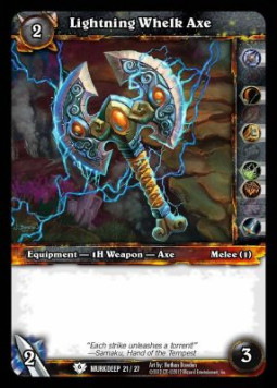 Lightning Whelk Axe (V.2) - Champion Decks