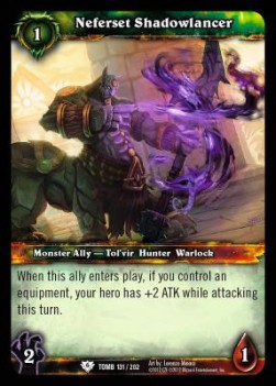 Neferset Shadowlancer - Tomb of the Forgotten