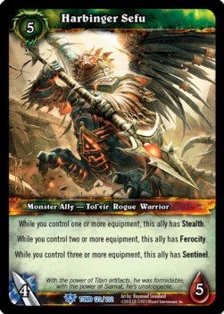 Harbinger Sefu - Tomb of the Forgotten