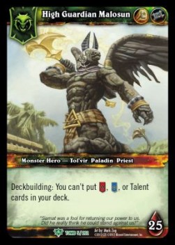 High Guardian Malosun - Tomb of the Forgotten
