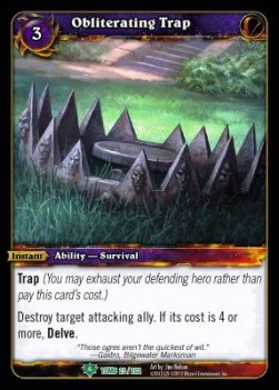 Obliterating Trap - Tomb of the Forgotten