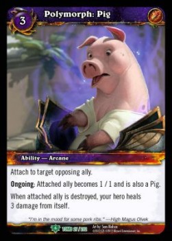 Polymorph: Pig - Tomb of the Forgotten