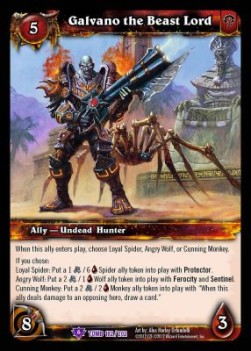 Galvano the Beast Lord - Tomb of the Forgotten
