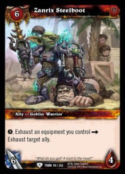 Zanrix Steelboot - Tomb of the Forgotten