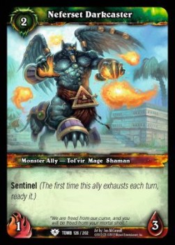 Neferset Darkcaster - Tomb of the Forgotten