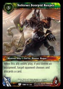 Neferset Scorpid Keeper - Tomb of the Forgotten