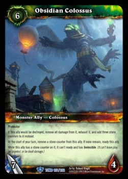 Obsidian Colossus - Tomb of the Forgotten