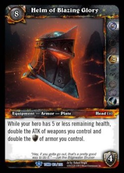 Helm of Blazing Glory - Tomb of the Forgotten