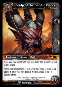 Scalp of the Bandit Prince - Tomb of the Forgotten