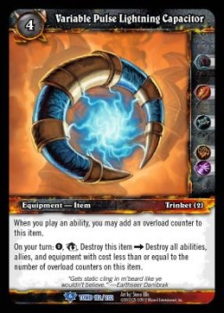 Variable Pulse Lightning Capacitor - Tomb of the Forgotten