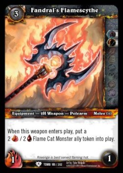 Fandral's Flamescythe - Tomb of the Forgotten