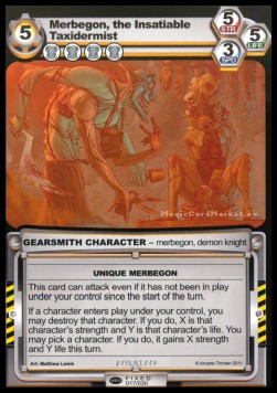 Merbegon, the Insatiable Taxidermist - Seed 3