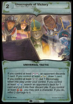Unscrupuls of Victory - Seed 3