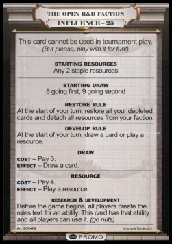 The Open R&D Faction - Seed 3