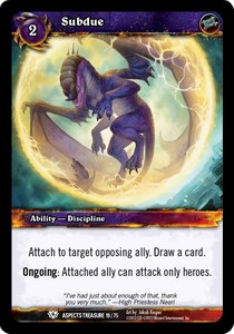 Subdue - Battle of the Aspects