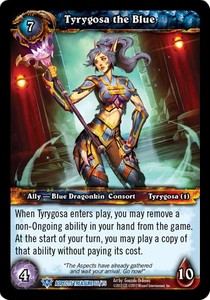 Tyrygosa the Blue - Battle of the Aspects