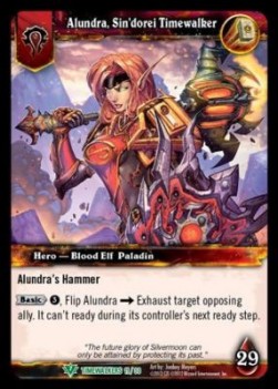 Alundra, Sin'dorei Timewalker - War of the Ancients