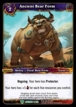 Ancient Bear Form - War of the Ancients