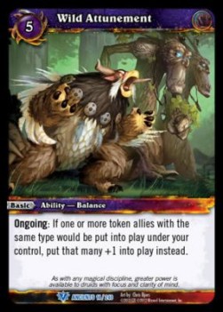 Wild Attunement - War of the Ancients