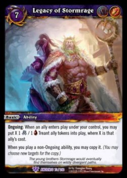 Legacy of Stormrage - War of the Ancients