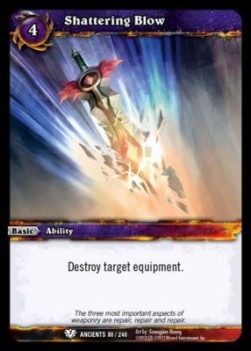Shattering Blow - War of the Ancients