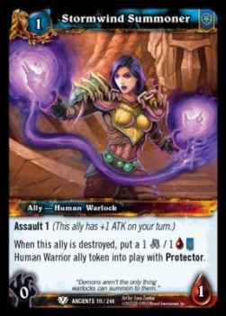 Stormwind Summoner - War of the Ancients