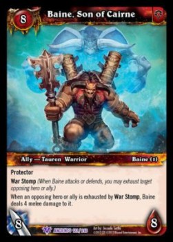 Baine, Son of Cairne - War of the Ancients