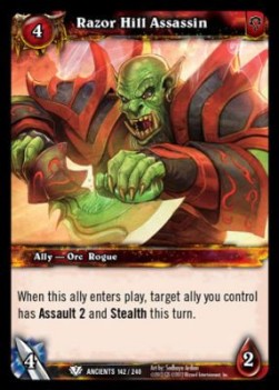 Razor Hill Assassin - War of the Ancients