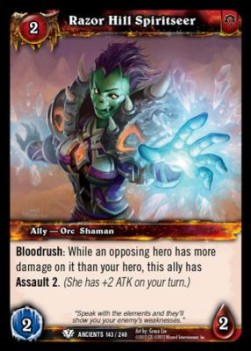 Razor Hill Spiritseer - War of the Ancients
