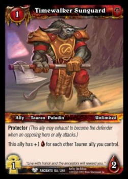 Timewalker Sunguard - War of the Ancients