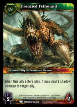 Frenzied Felhound - War of the Ancients