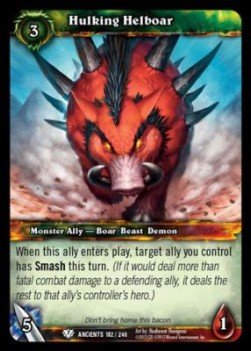Hulking Helboar - War of the Ancients