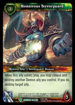 Monstrous Terrorguard - War of the Ancients