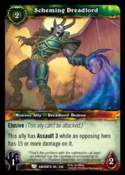 Scheming Dreadlord - War of the Ancients