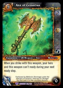 Axe of Cenarius - War of the Ancients