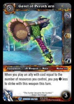 Gavel of Peroth'arn - War of the Ancients